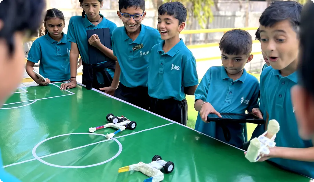 Coding, robotics, and design thinking program
