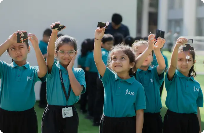 Students exploring science