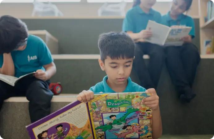 Students learning new languages