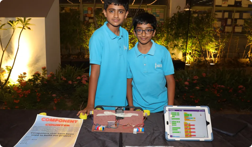 Coding, robotics, and design thinking program