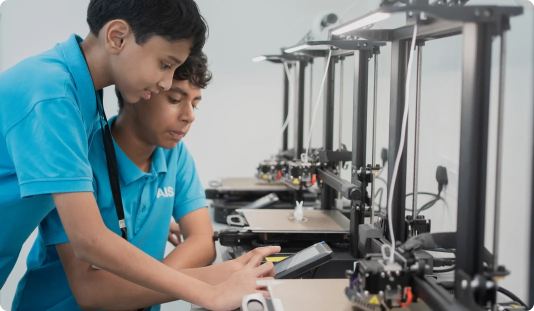 Coding, robotics, and design thinking program